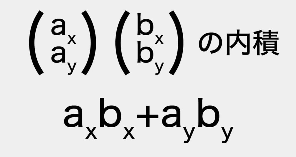 内積の公式